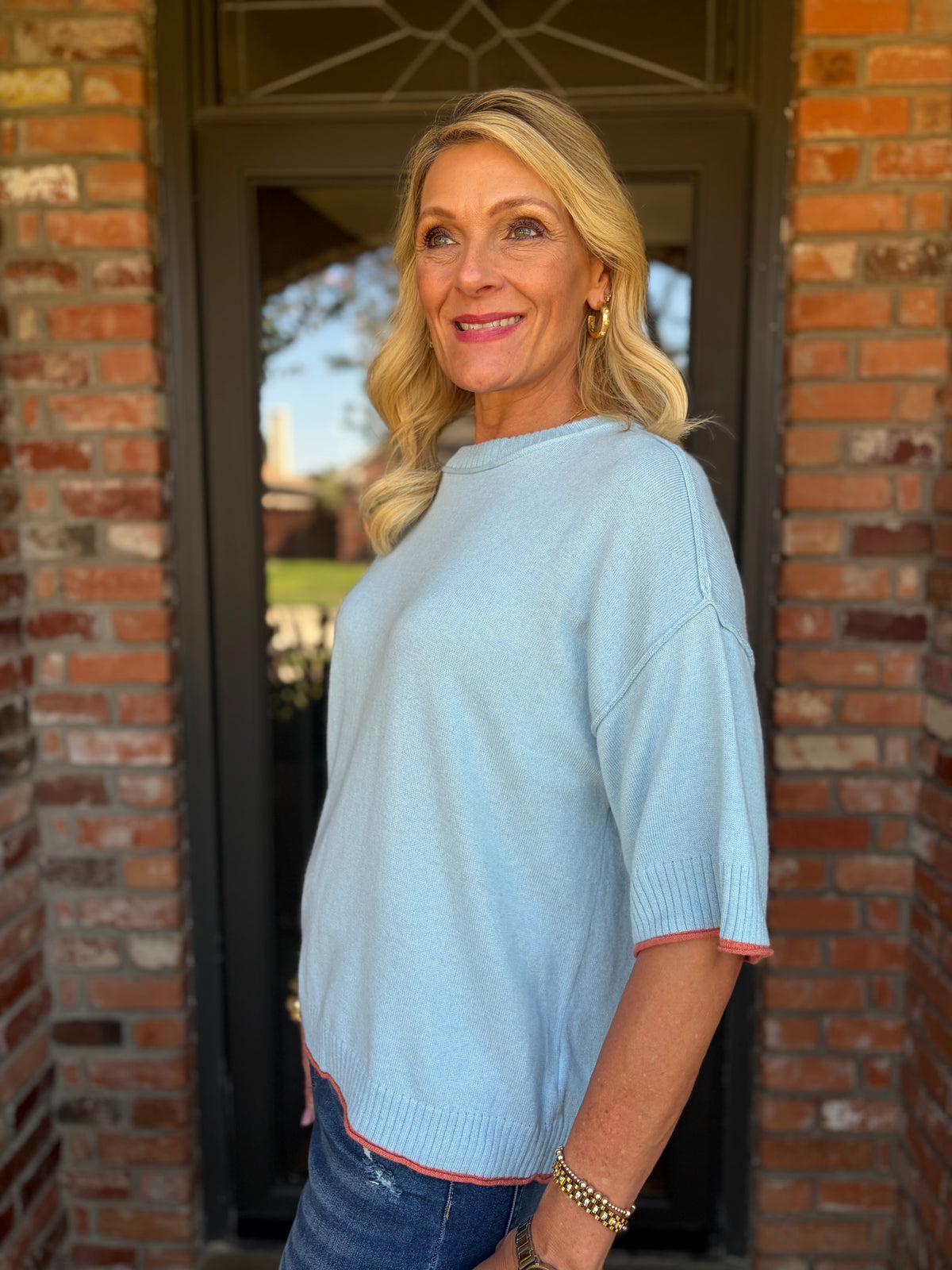 Bella Blue Sweater