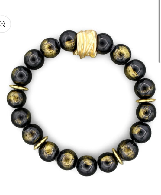 Black Gameday Bracelet