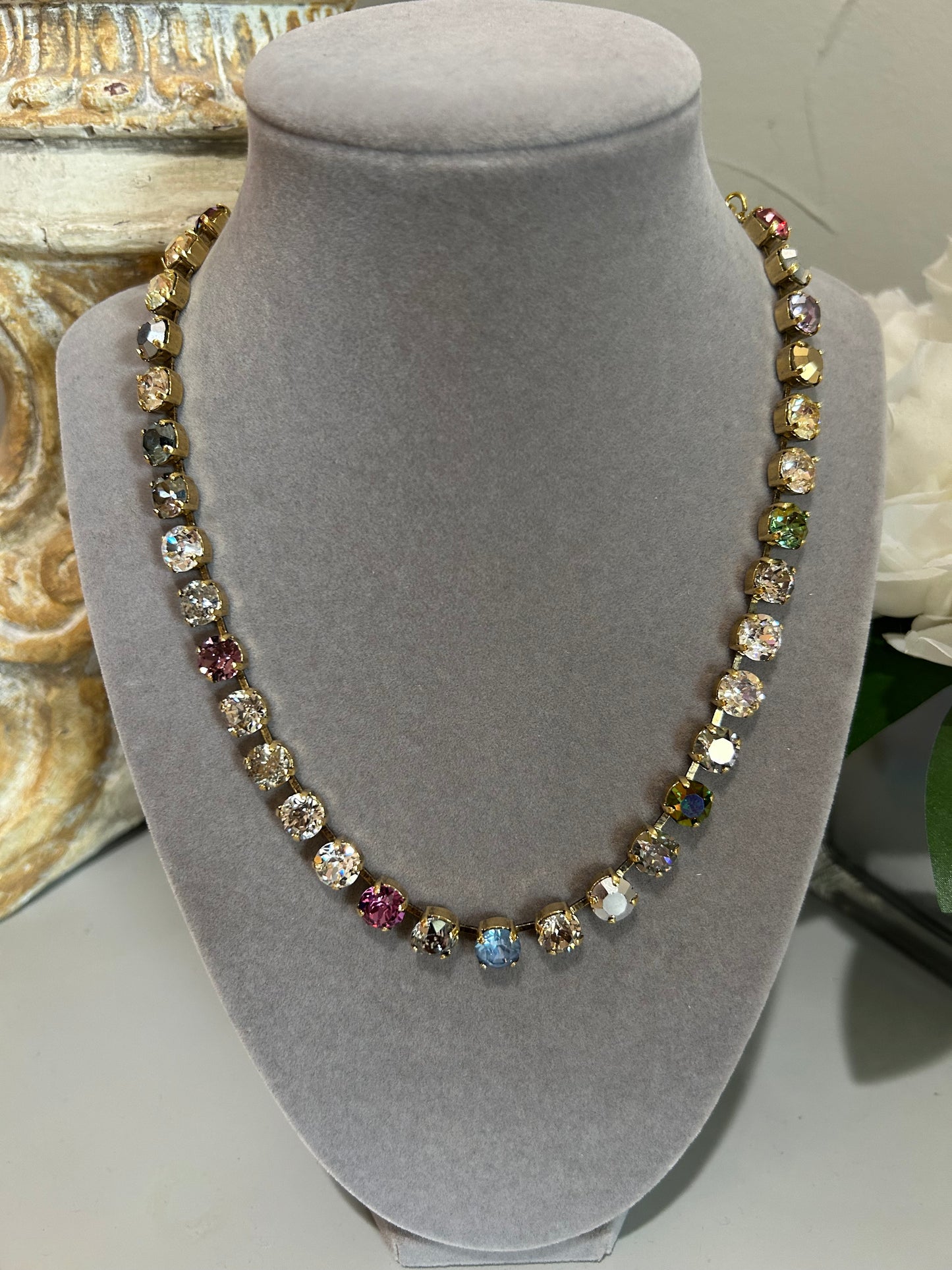 TOVA Custom Oakland Necklace-Smokey Milan