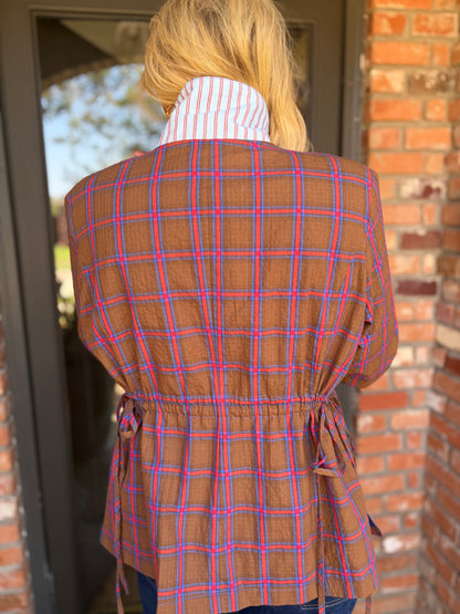 Saddlebrook Jacket-Luxe Plaid
