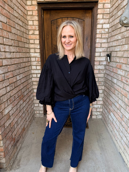 Brighton Black Blouse