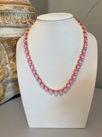 Emmy Necklace- Pink