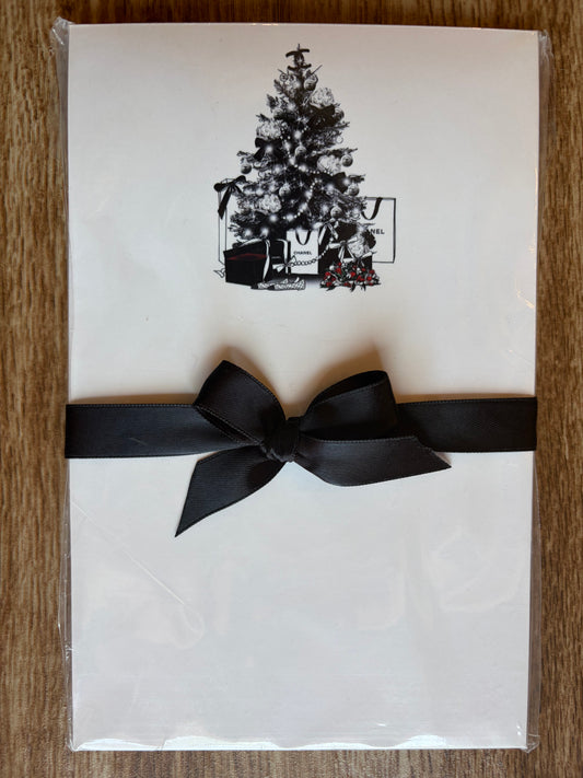 Christmas Couture Notepad