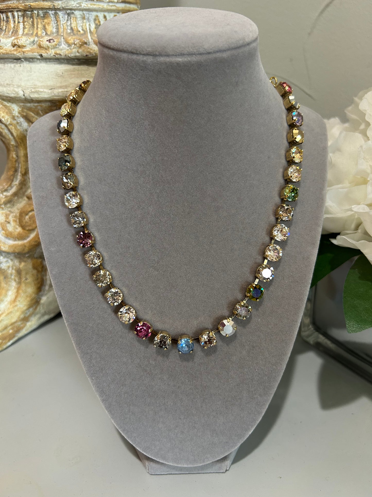 TOVA Custom Oakland Necklace-Smokey Milan