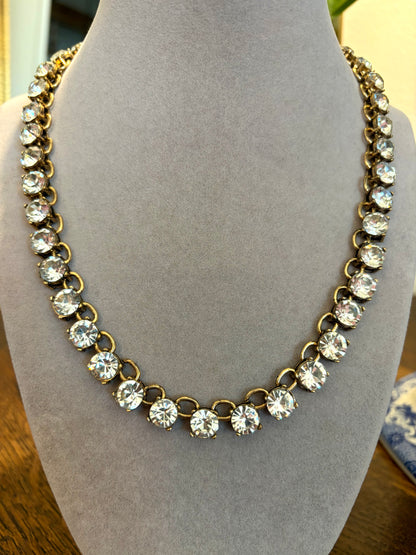 Stella Clear Crystal Necklace