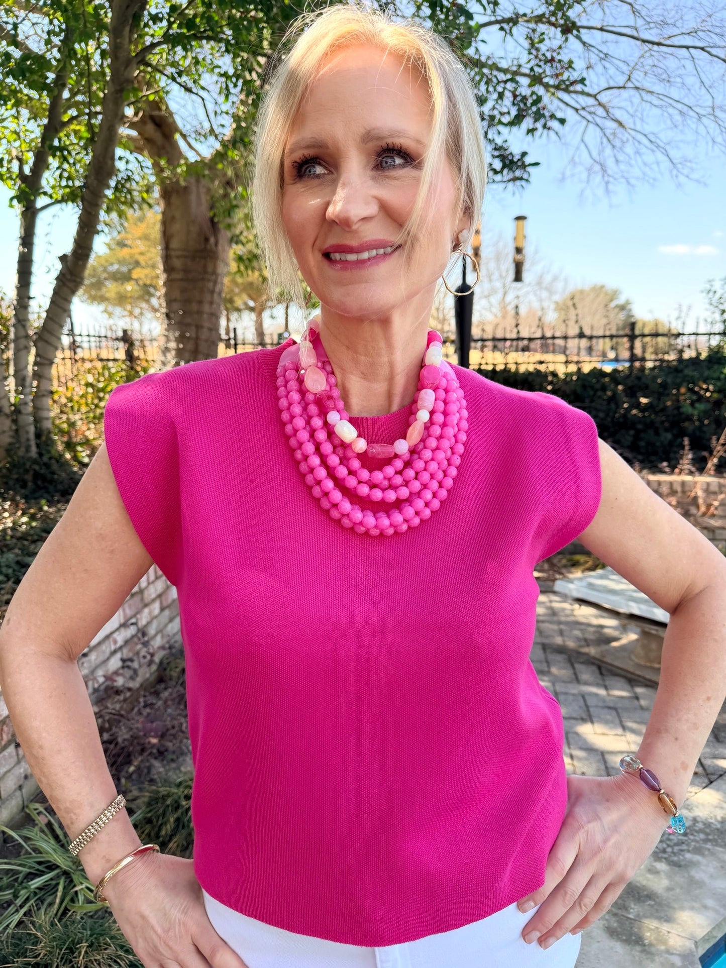 Piper Pink Sweater