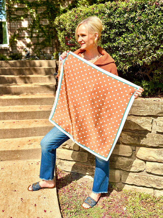 Polka Dot Perfection Scarf