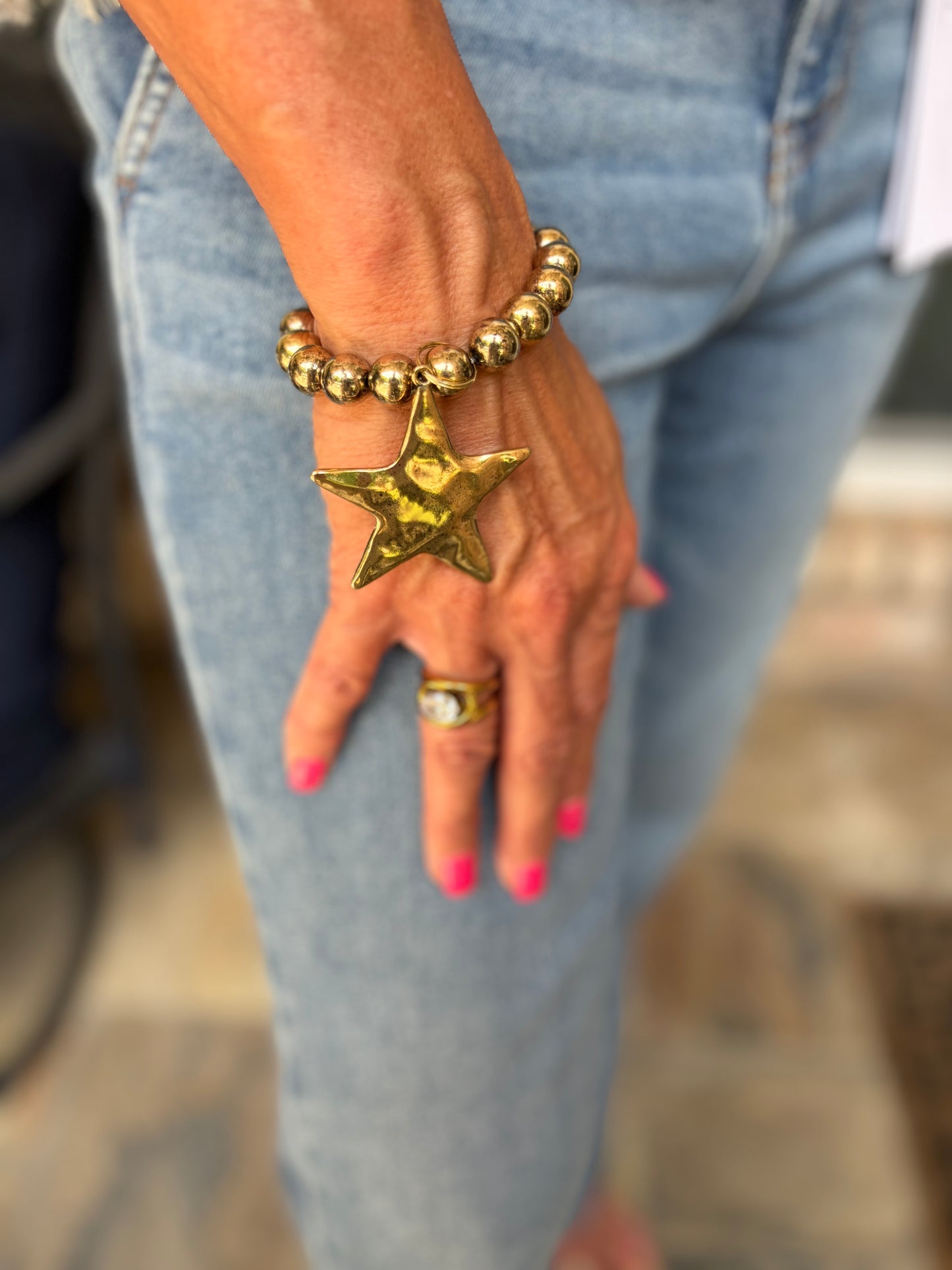 Big Star Gold Bracelet