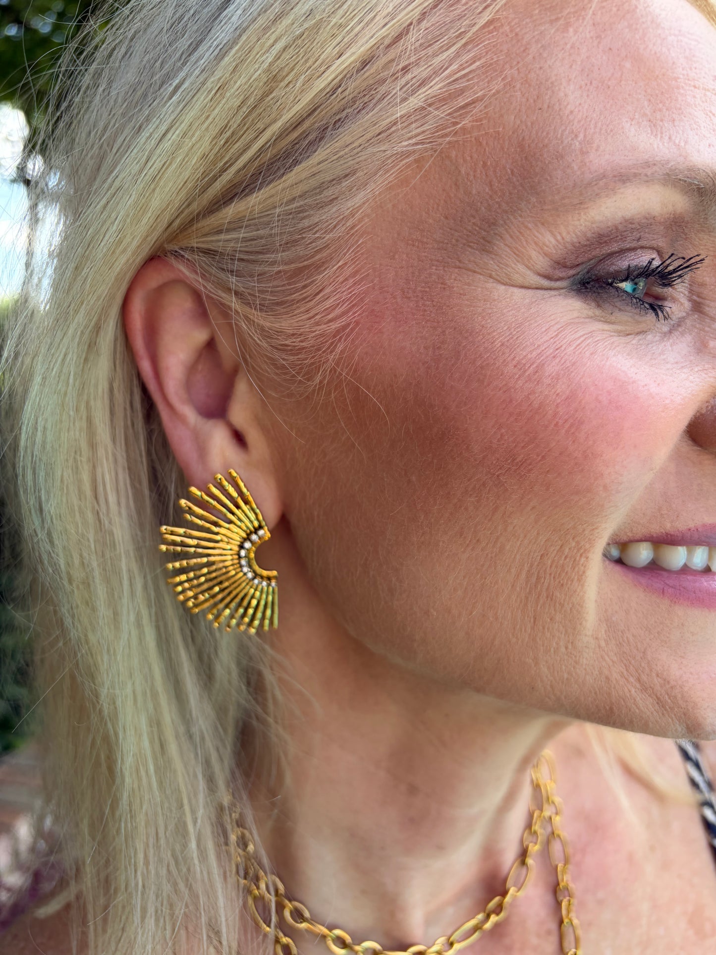 Golden Halo Earrings
