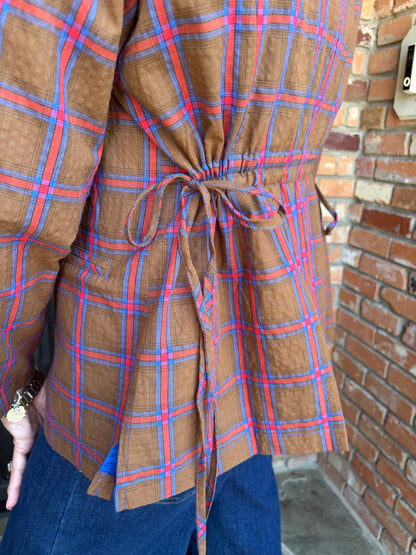 Saddlebrook Jacket-Luxe Plaid