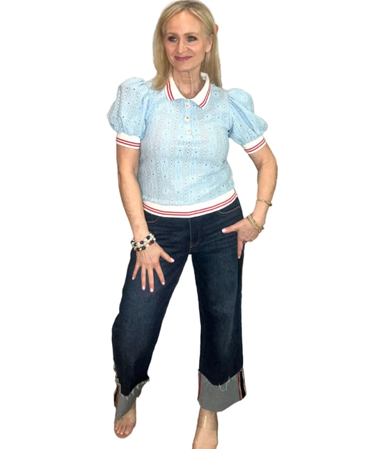 Cami Cuff -Risen Jean