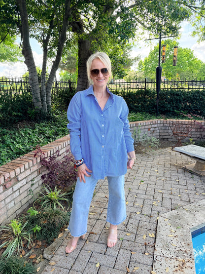 The Americana Oxford Blouse