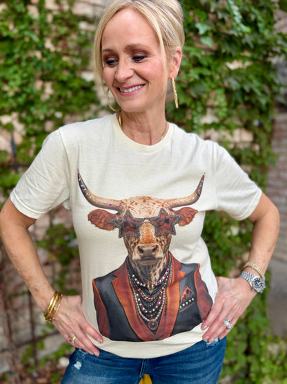 Bougie Longhorn Gameday Graphic Tee