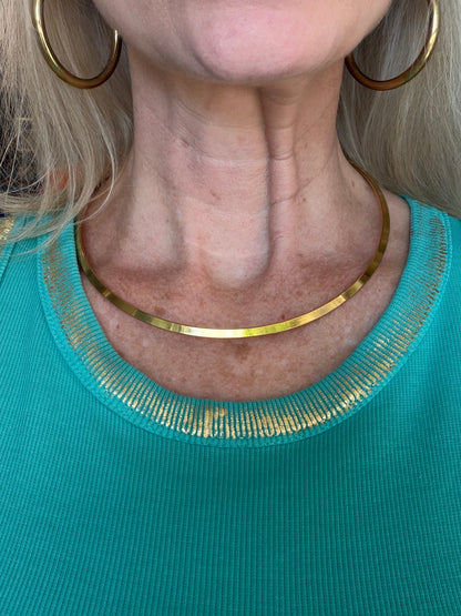 Gold Collar Choker