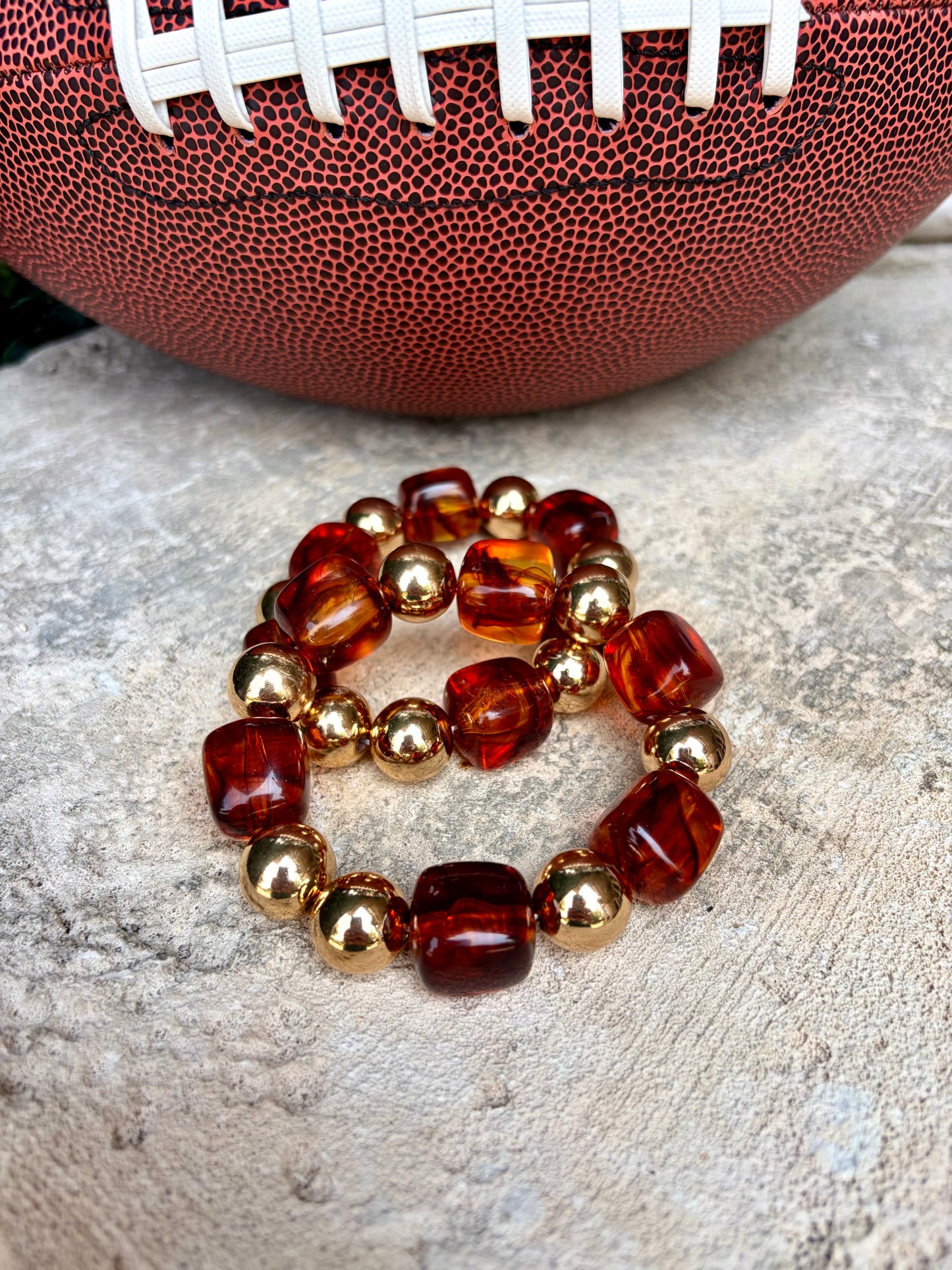 Amber Radiance Bracelet Set