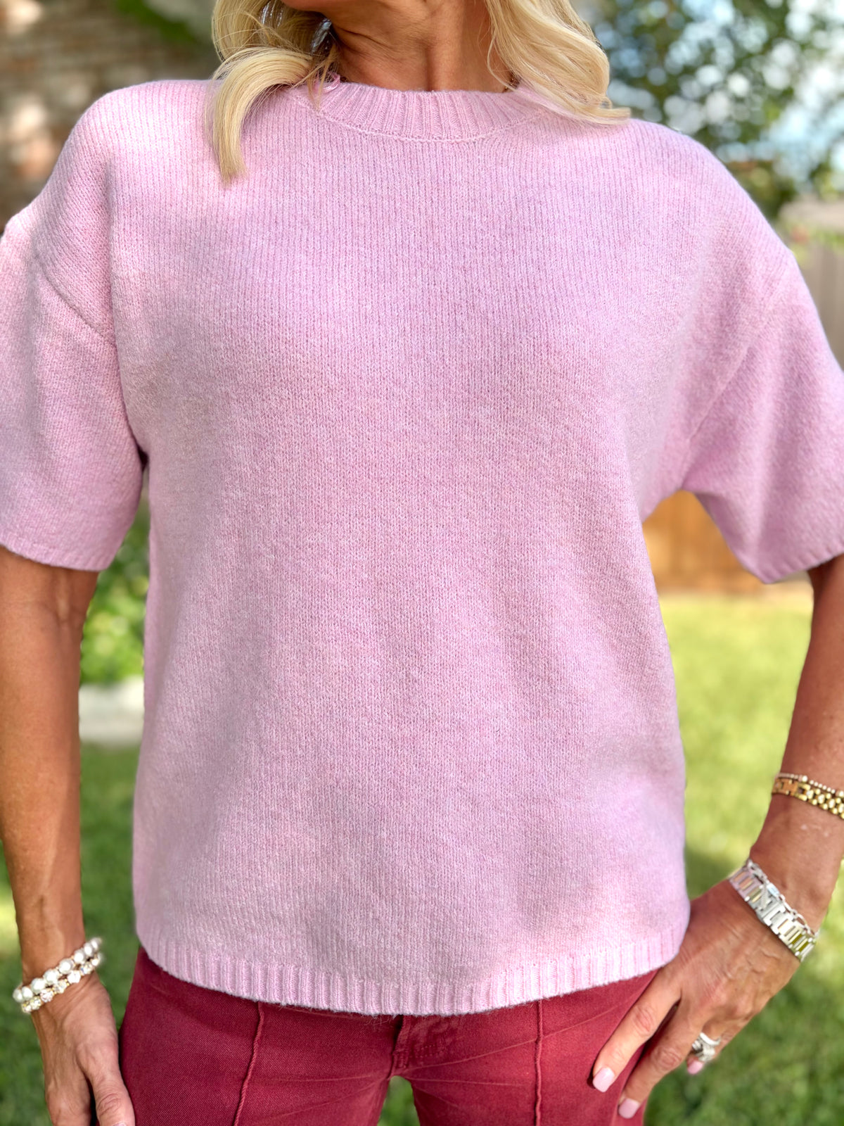 So Soft Pink Sweater