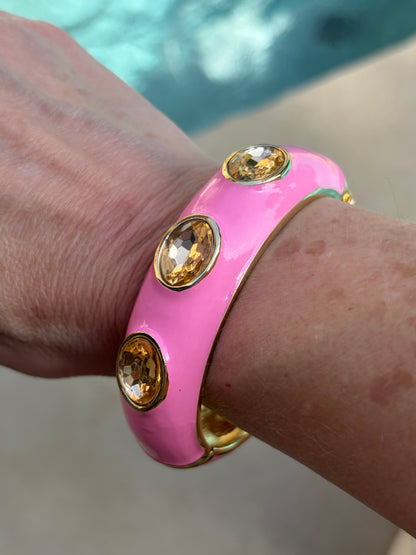 Pink Champagne Cuff