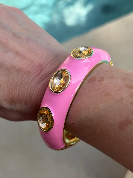 Pink Champagne Cuff