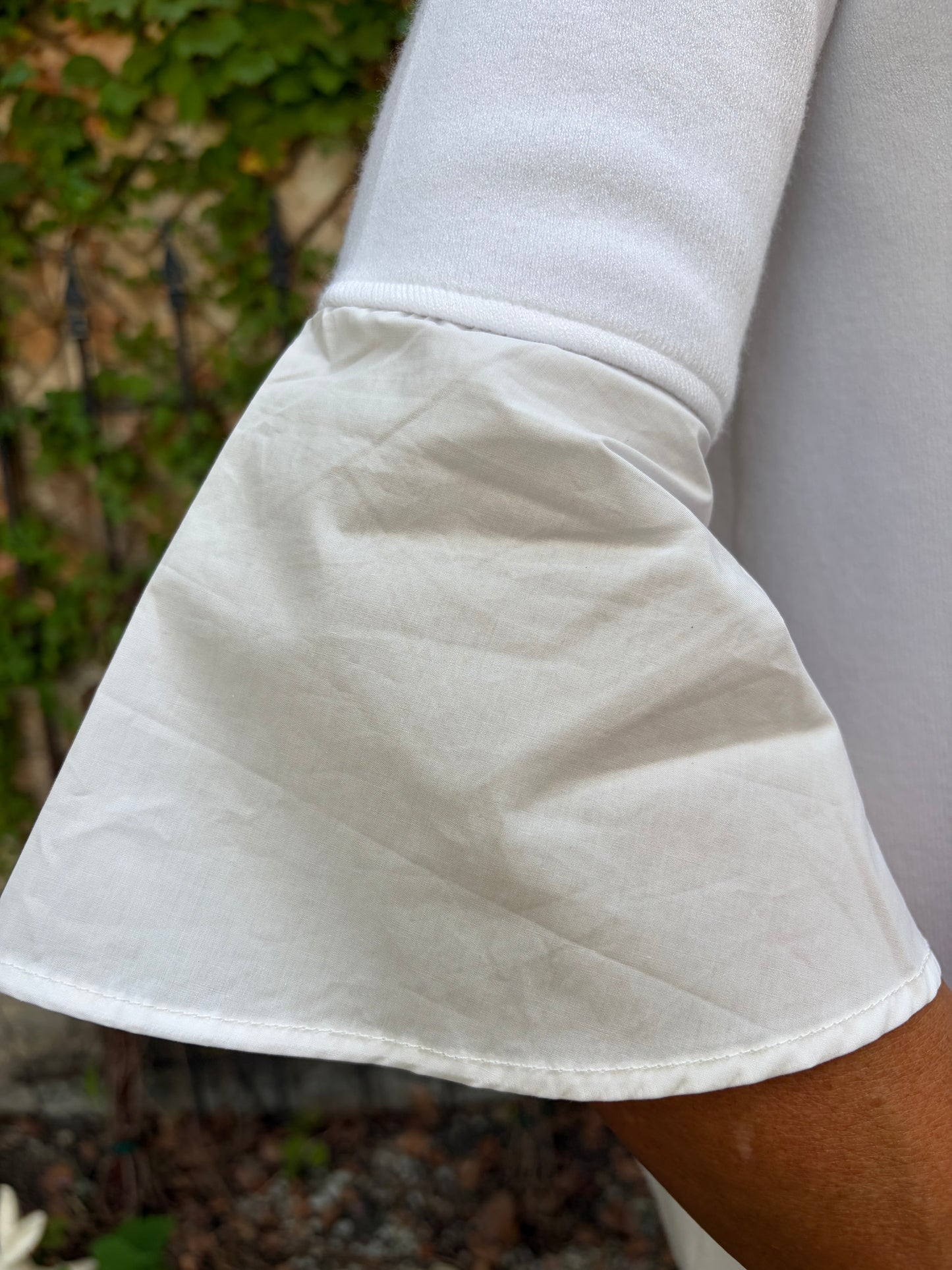 Celine Cream Sweater Blouse