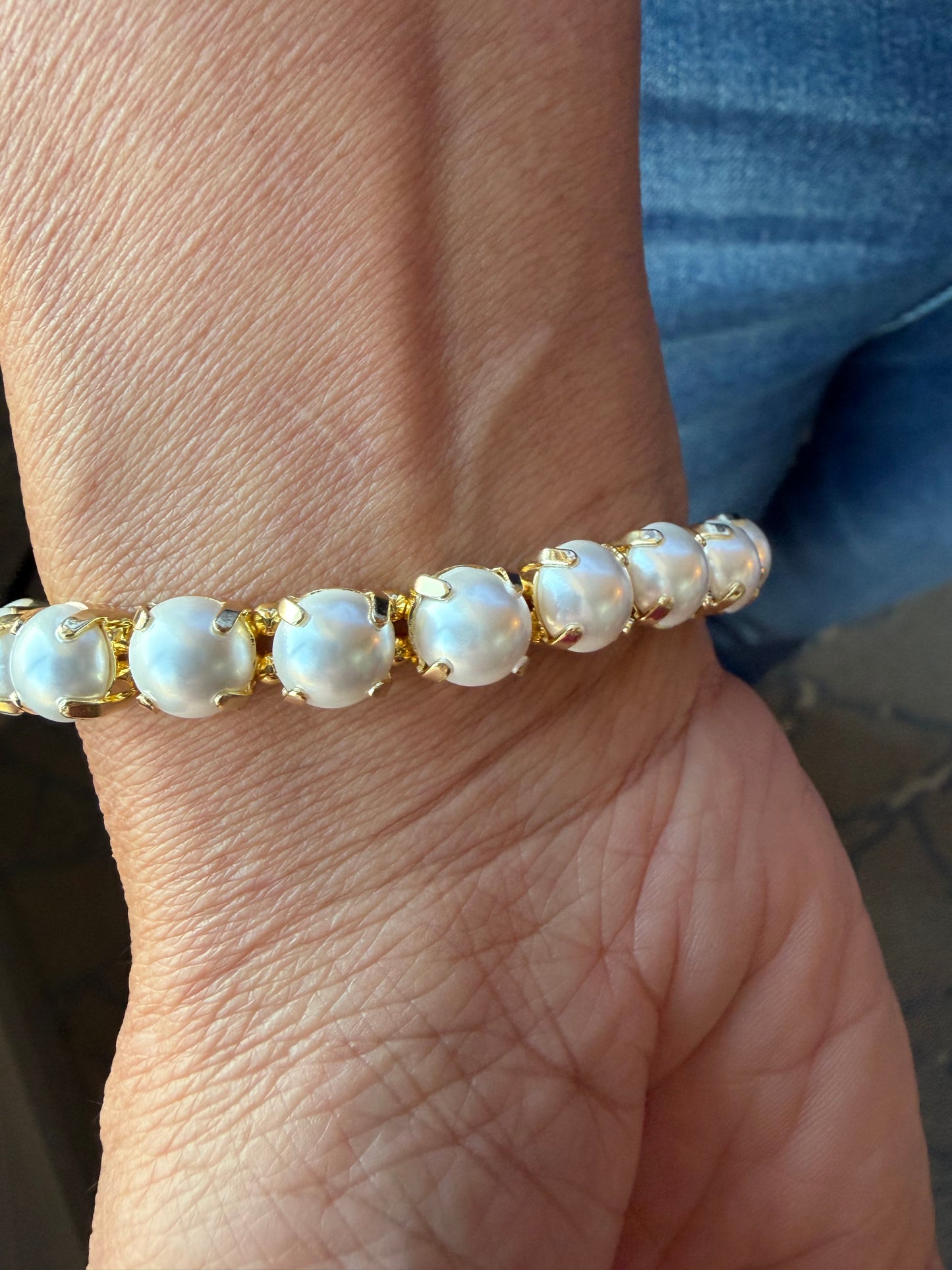 Proper In Pearl Bracelet