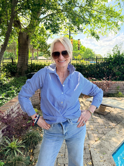The Americana Oxford Blouse