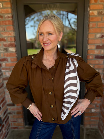 Lexington Jacket in Chocolate