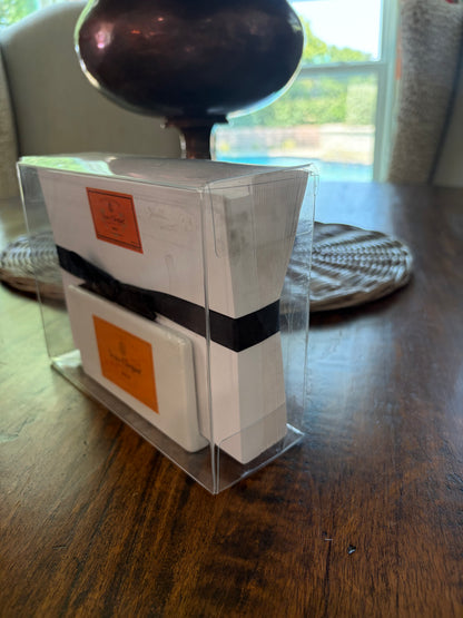 Champagne Note Card Set