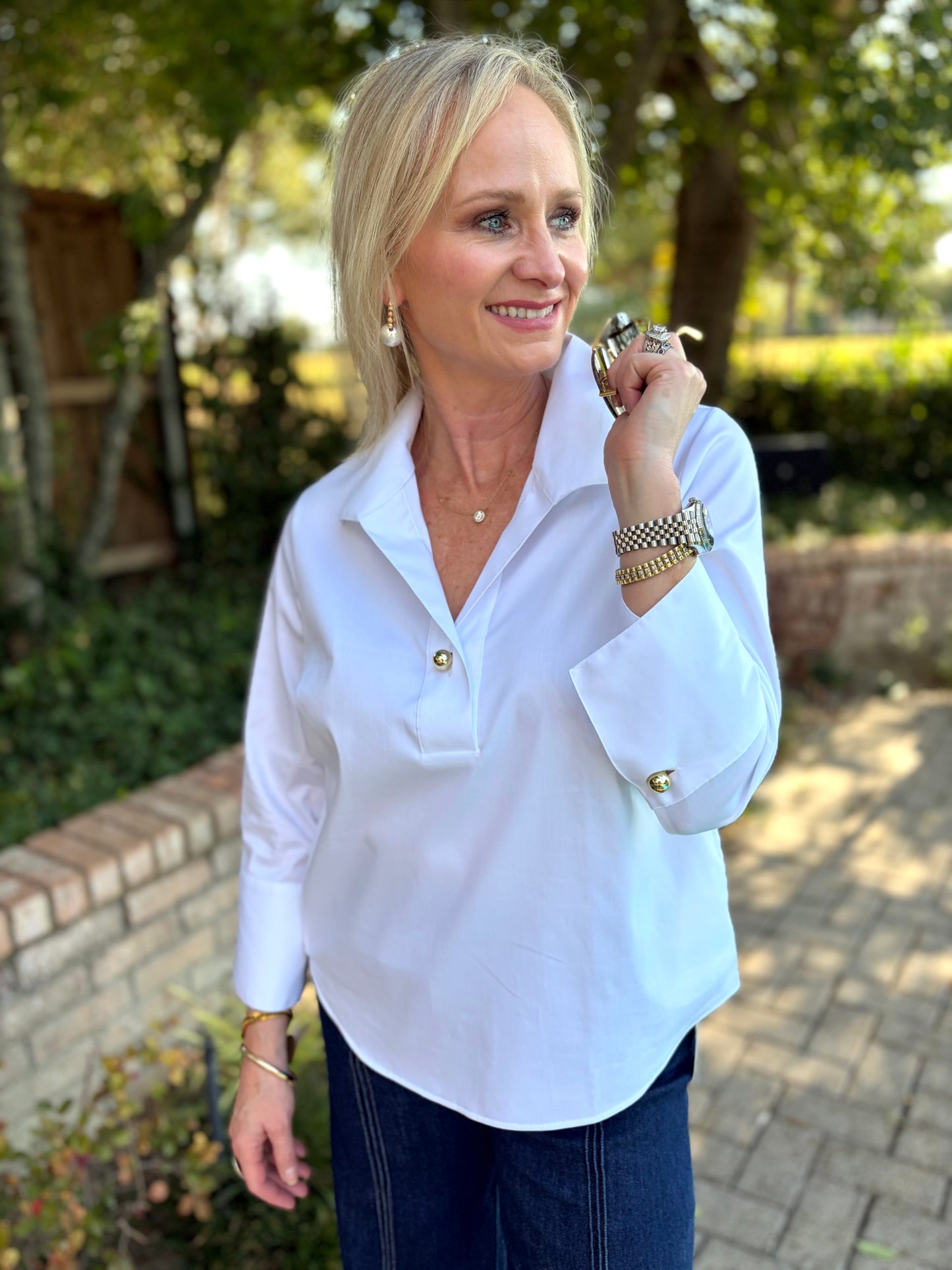 The Gold Standard Blouse