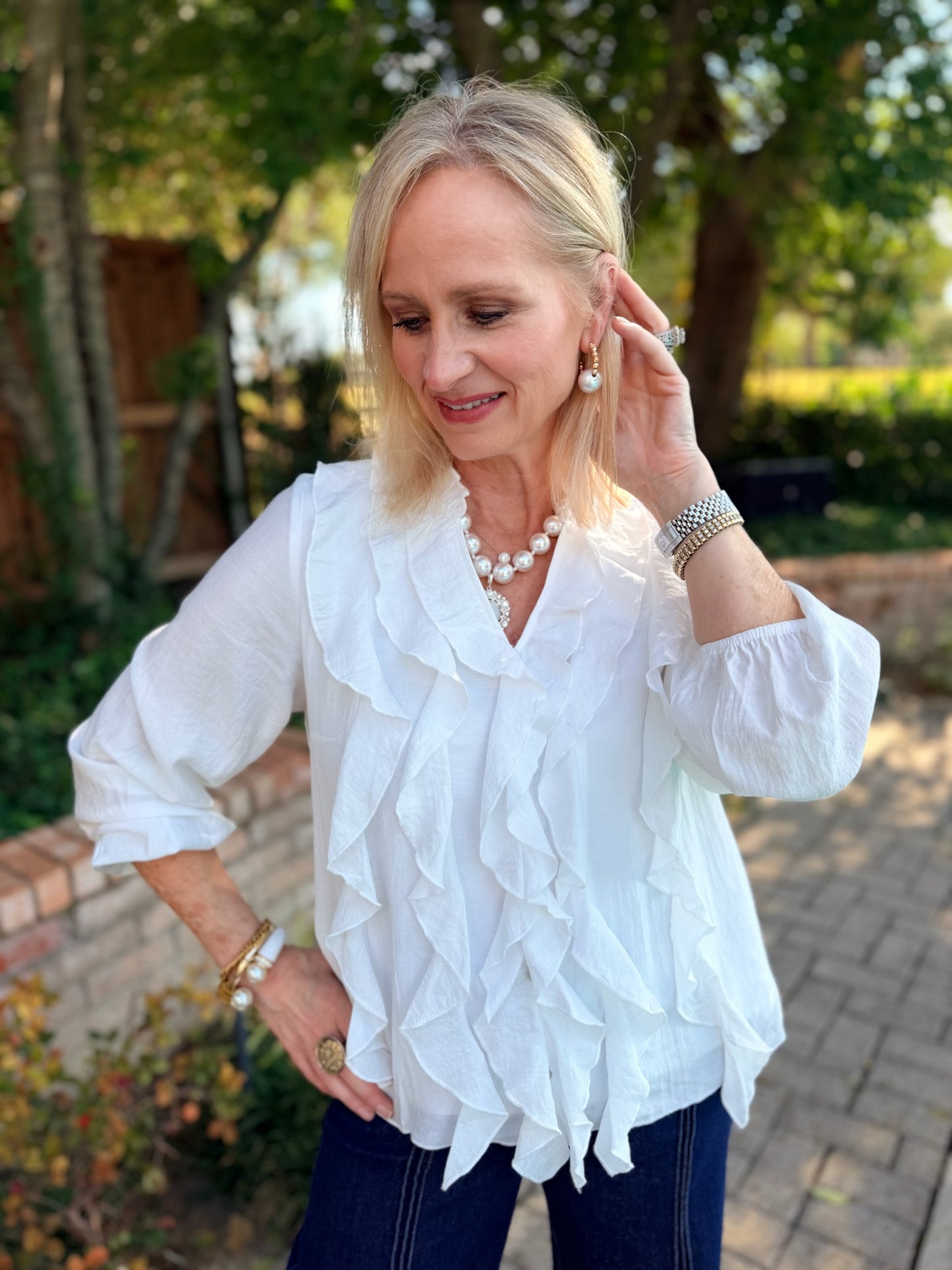 Ruffle Me Up Blouse
