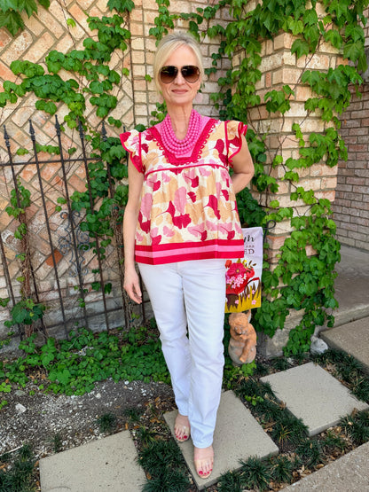 Blooming Blush Blouse