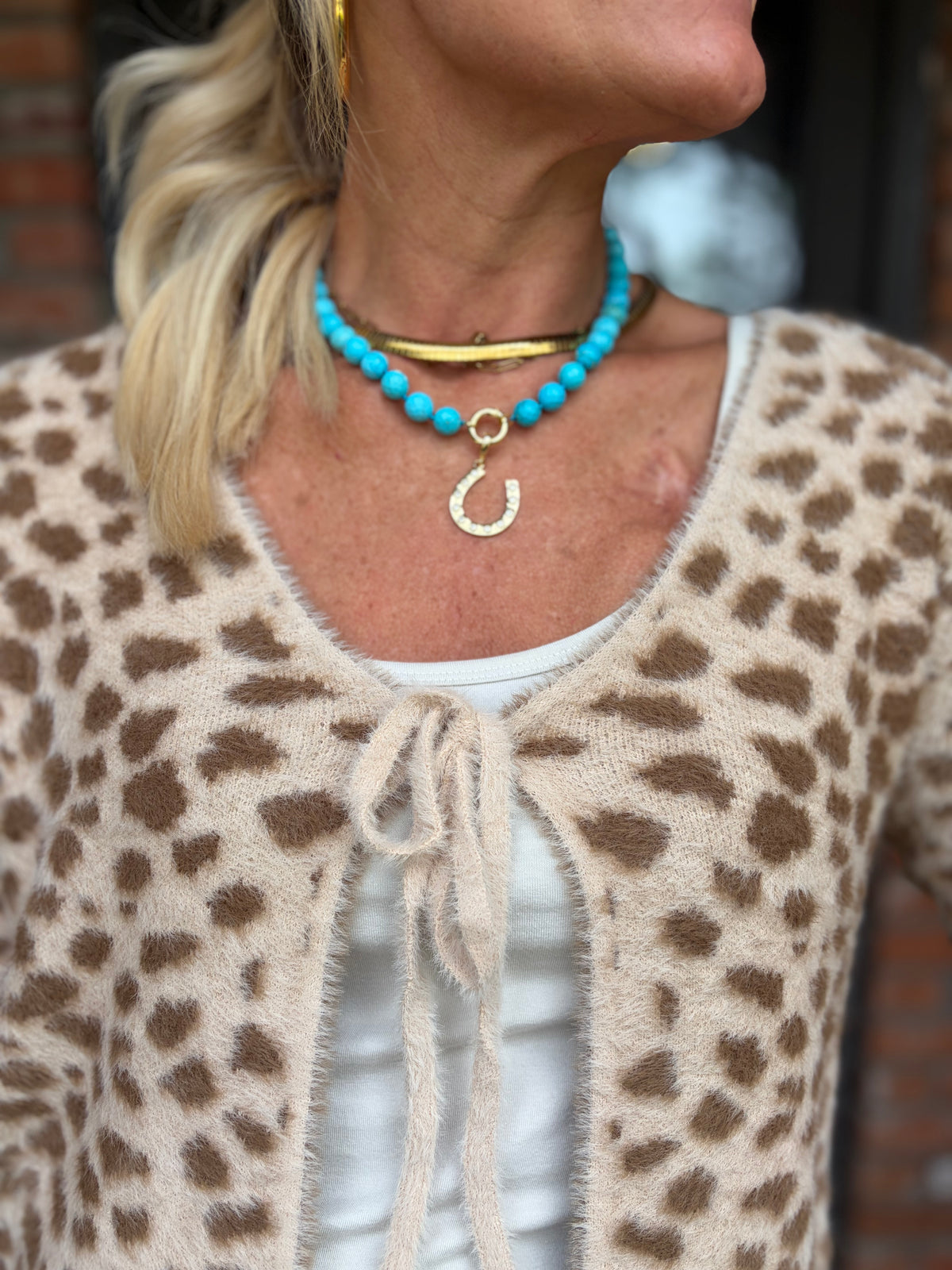 Savanna Chic Leopard Cardigan