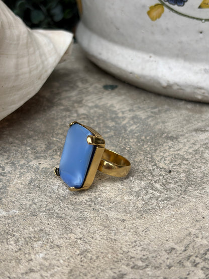 Levi Blue Ring- Adjustable