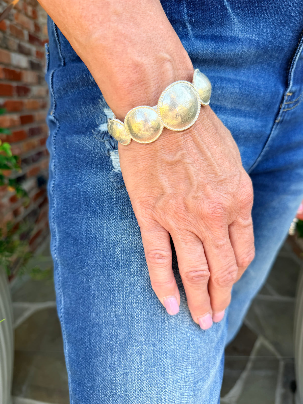 Celeste Silver Cuff
