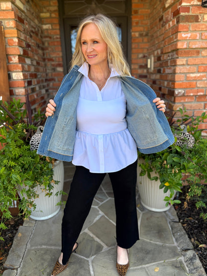 Patty Poplin Layering Shirt