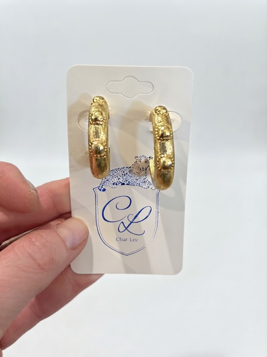 Jules Gold Petite Hoop