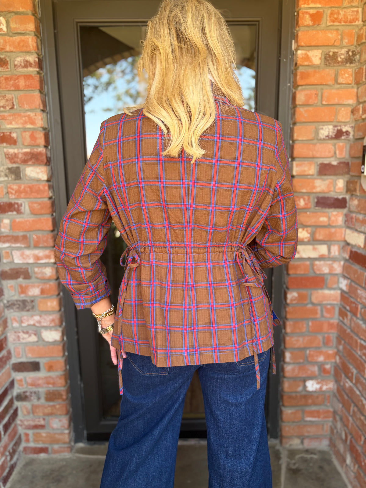 Saddlebrook Jacket-Luxe Plaid