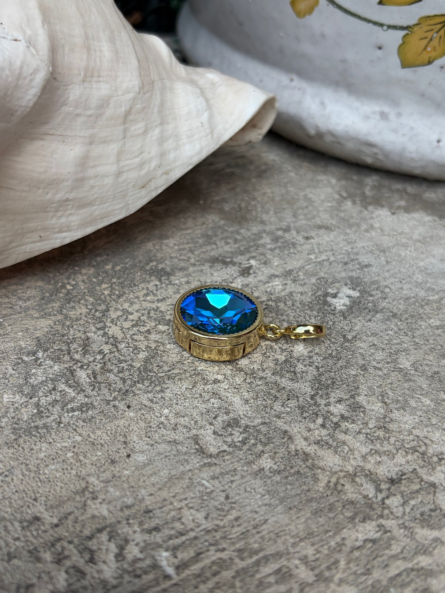 Royal Blue Gemstone Charm