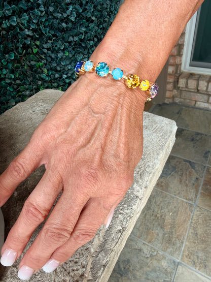 Brillant Moments Bracelet-LARGE STONE Rainbow