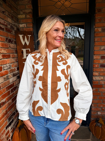 The Lauren Blouse