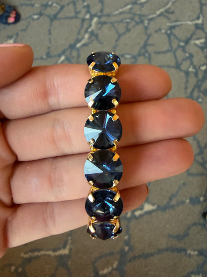 Stunning Sapphire Blue Crystal Bracelet