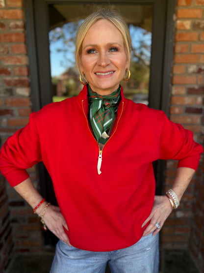 Everyday Ruby Red Sweatshirt