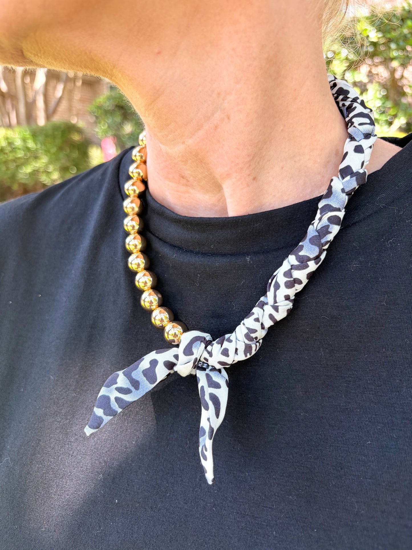Bold and Beautiful Twilly Necklace