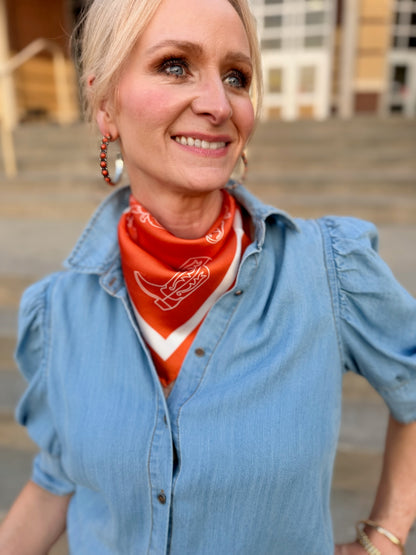 Get Your Horns Up Scarf
