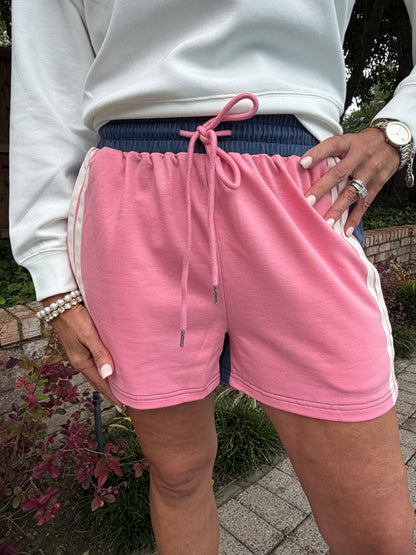 Varsity Striped Shorts