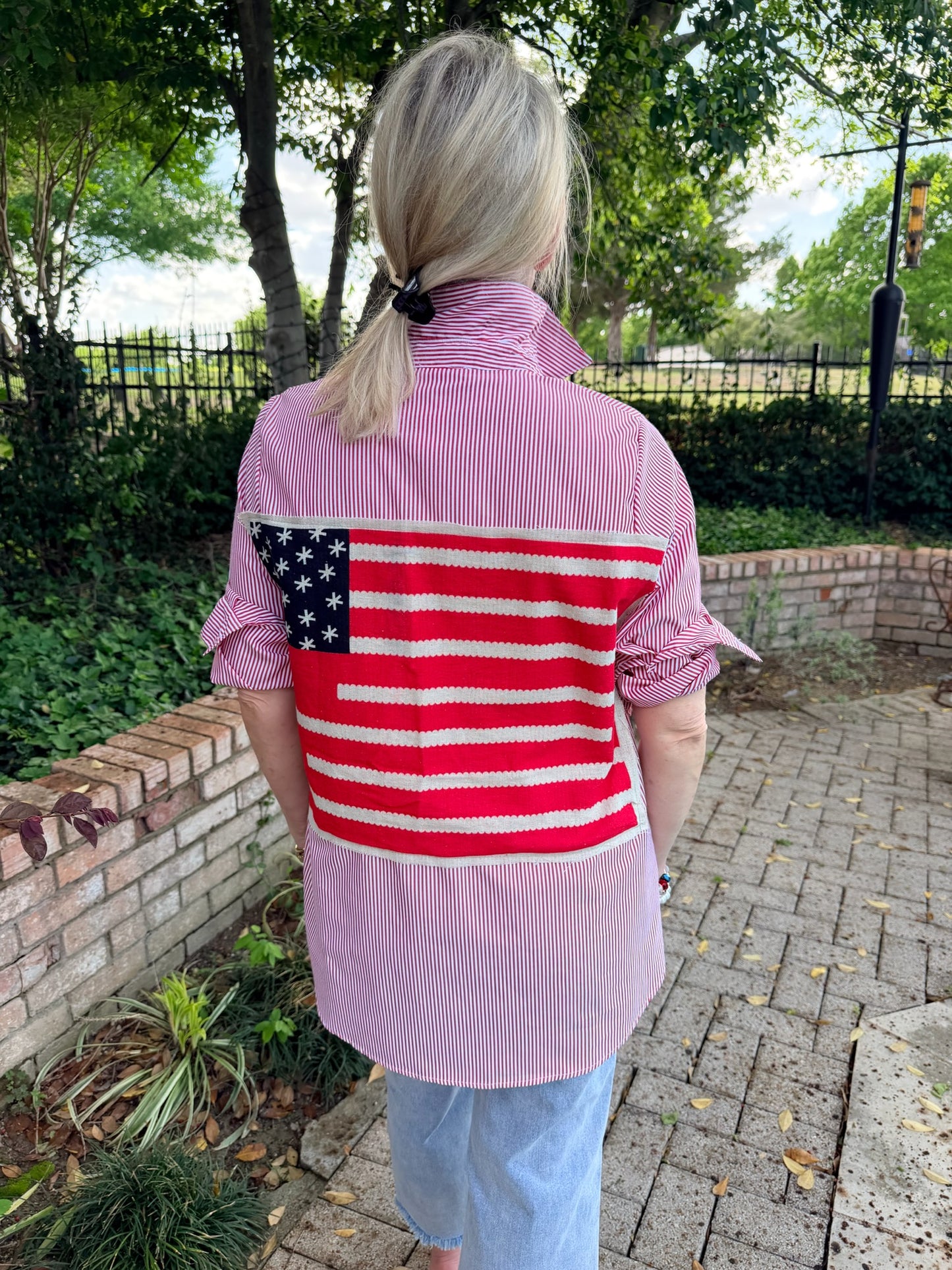The Americana Oxford Blouse