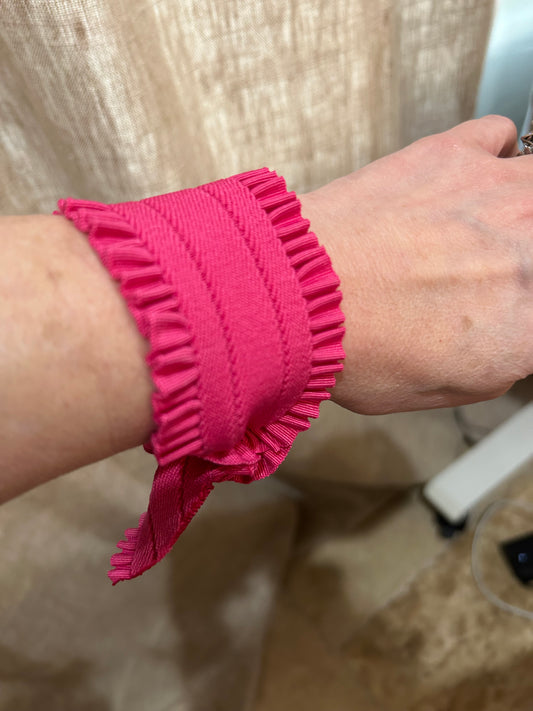 Preppy Pink Stretch Bracelet