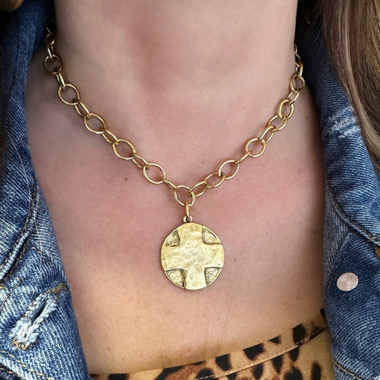 Heirloom Prayer Necklace, 16"