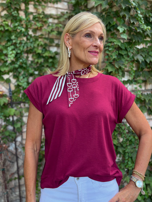 Cabernet Simple Tee