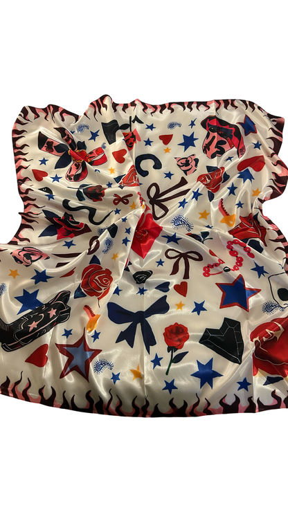 Star Kissed Rose Scarf