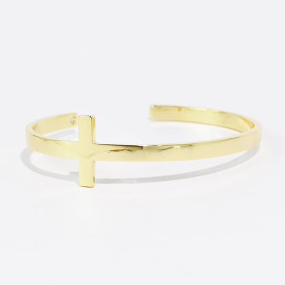 With God All Things Are Possible Cuff Bracelet